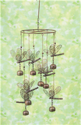 Dragonfly Mobile Garden Decor