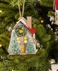 Lighted  Cottage Ornament