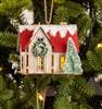 Lighted  Cottage Ornament