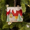 Lighted  Cottage Ornament