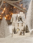 Glitter Houses And Churches | Christmas Putz Village | Nativities