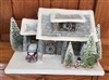 Christmas Bungalow House LIghted by Ragon House