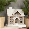 Lighted  Christmas Woodland House